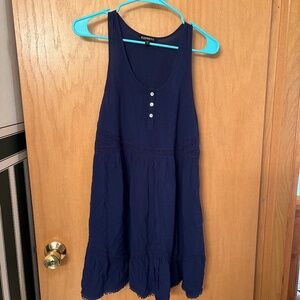Razorback Tank Dress with Crotchet